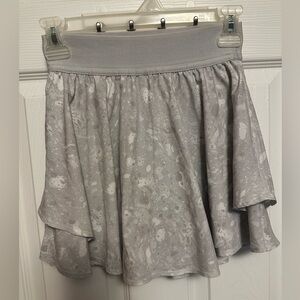 Lululemon Athletica Light Gray Skater Skirt